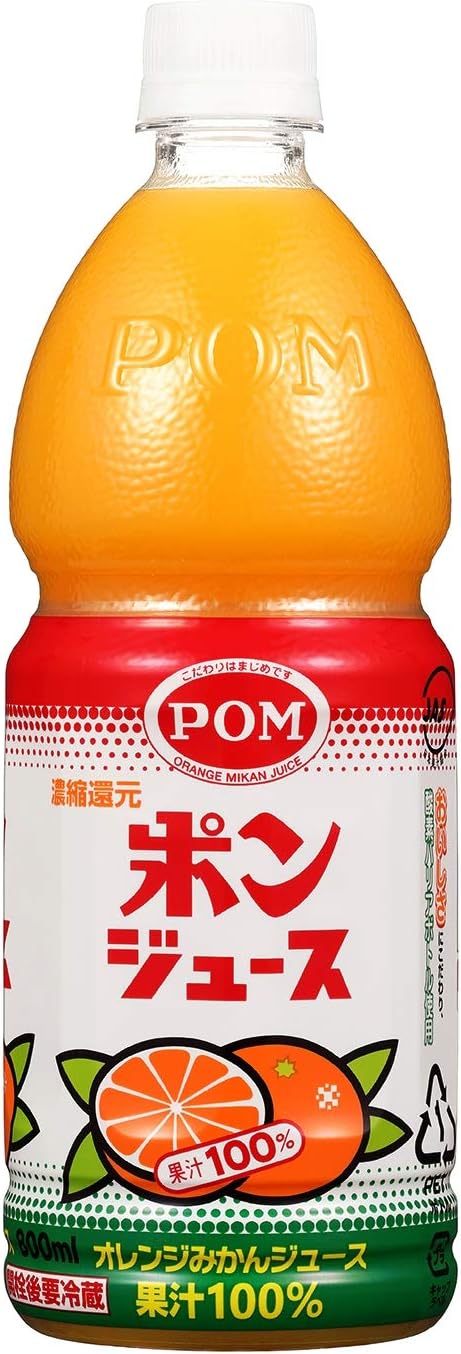 3位　えひめ飲料POM ポンジュース 800ｍｌ ×6本