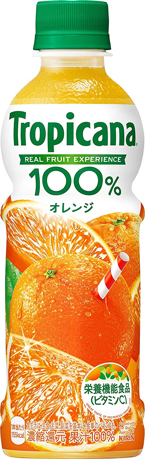 10位　キリン　トロピカーナ100%オレンジPET