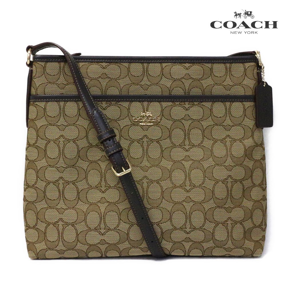 COACH（コーチ）　ショルダーバッグ『Signature File Crossbody/シグネチャー ファイル　クロスボディ』