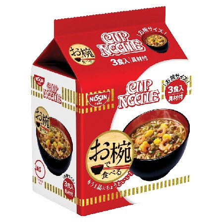 21位：日清食品 お椀で食べるカップヌードル 3食パック×5個