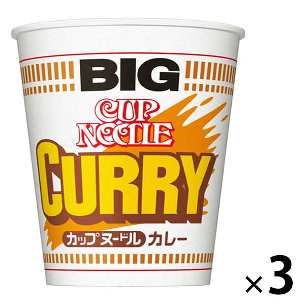 5位：日清食品 カップヌードル カレービッグ 1セット(3食)