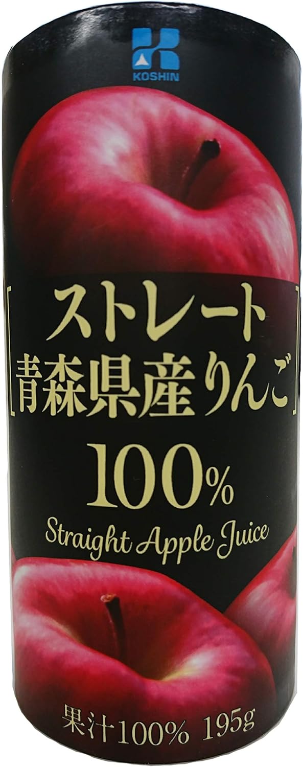 9位 コーシン 青森県産ストレートりんご100% 