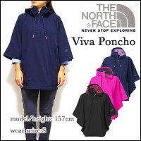 ノースフェイス レディース レインコート THE NORTH FACE VIVA PONCHO レインポンチョ 05P03Dec16 