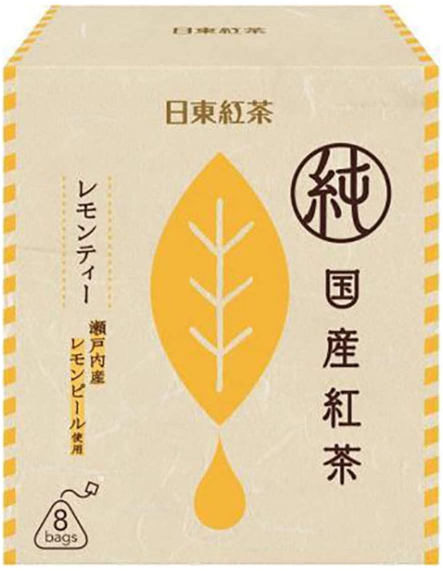 14位　日東紅茶 純国産紅茶TB レモンティー 8袋入 ×2個 ティーバッグ