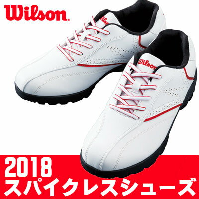 Wilson [ウィルソン] 軽量スパイクレス メンズ ゴルフシューズ WSSL1855