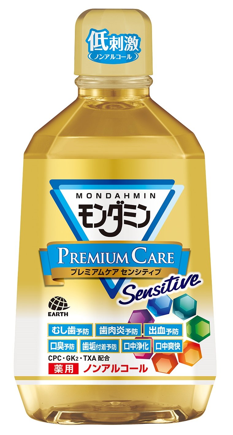 5位：マウスウォッシュ モンダミン プレミアムケア センシティブ 1080mL [医薬部外品]