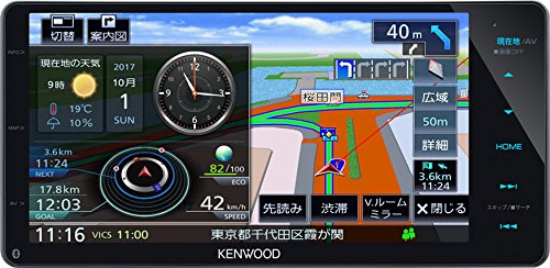 4位：ケンウッド(KENWOOD) カーナビ 彩速ナビ MDV-M705W