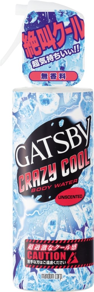 14位：MANDOM(マンダム) GATSBY(ギャツビー) クレイジークール ボディウォーター 無香料 170mL