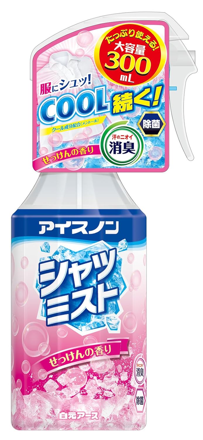 6位：白元アース アイスノン シャツミスト せっけんの香り 300ml