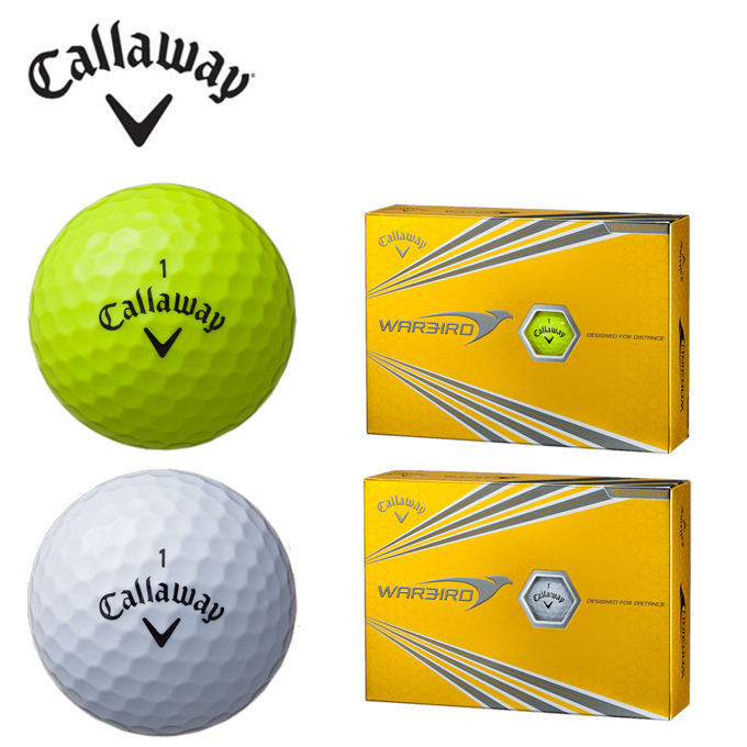 キャロウェイ Callaway ゴルフボール 1ダース 12個入 ウォーバード WARBIRD 