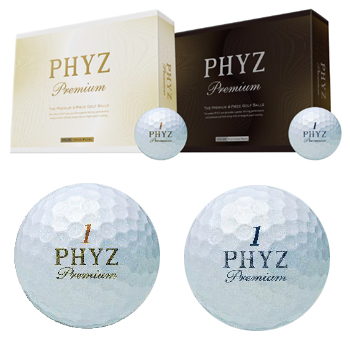 ブリヂストン日本正規品 ＰＨＹＺ　Ｐｒｅｍｉｕｍ （ファイズプレミアム） ゴルフボール１ダース（１２個入）