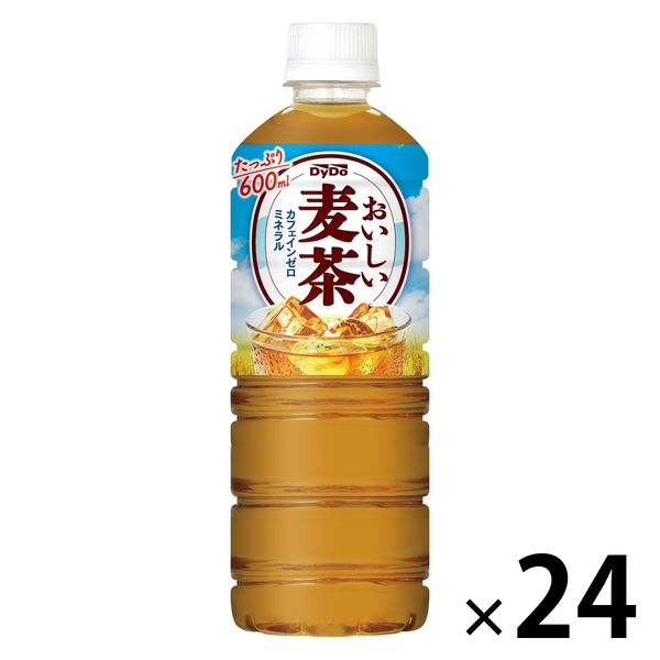 7位　ダイドー おいしい麦茶 600ml 1箱（24本入）