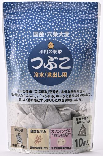 3位　小川の麦茶つぶこ 冷水/煮出し用（ティーバッグ）