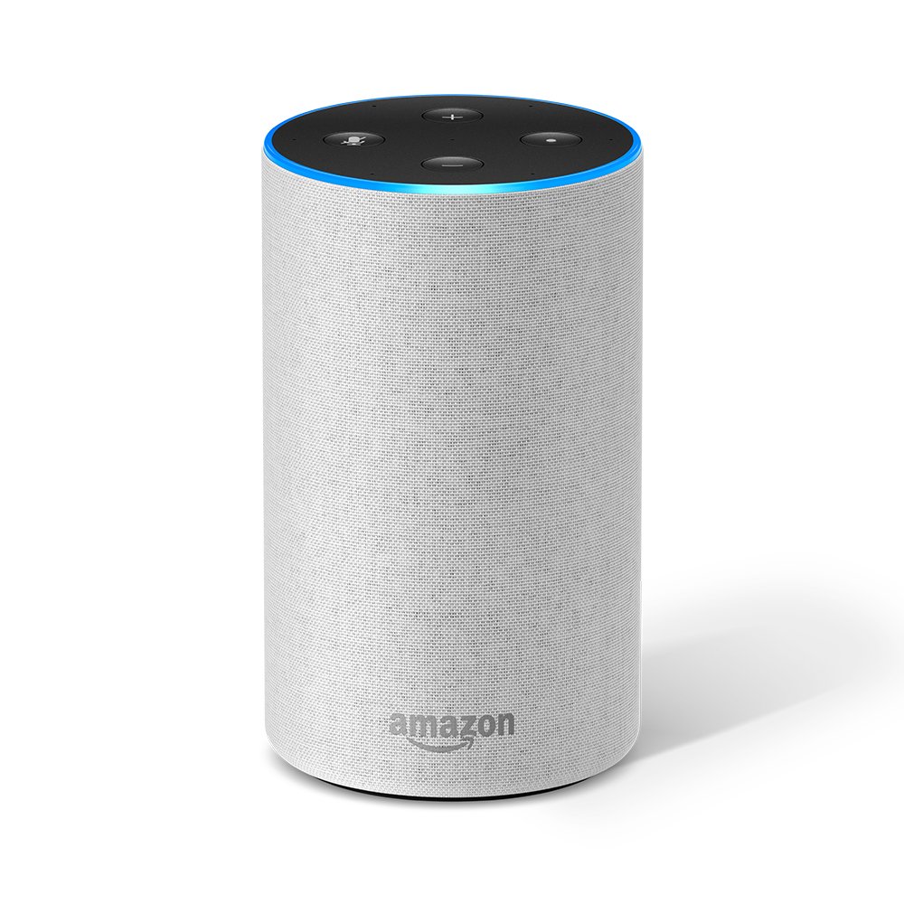 13位：Amazon Echo (エコー) - スマートスピーカー with Alexa、サンドストーン (ファブリック)