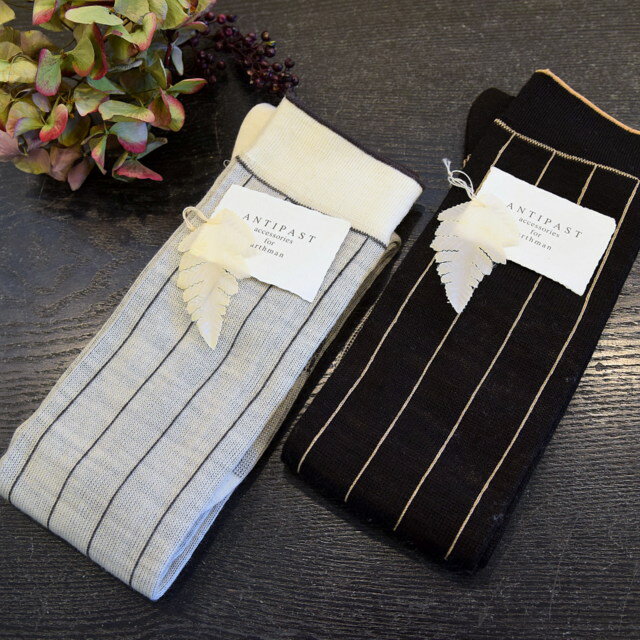 ANTIPAST(アンティパスト)/LAYERED JAQUARD SOCKS