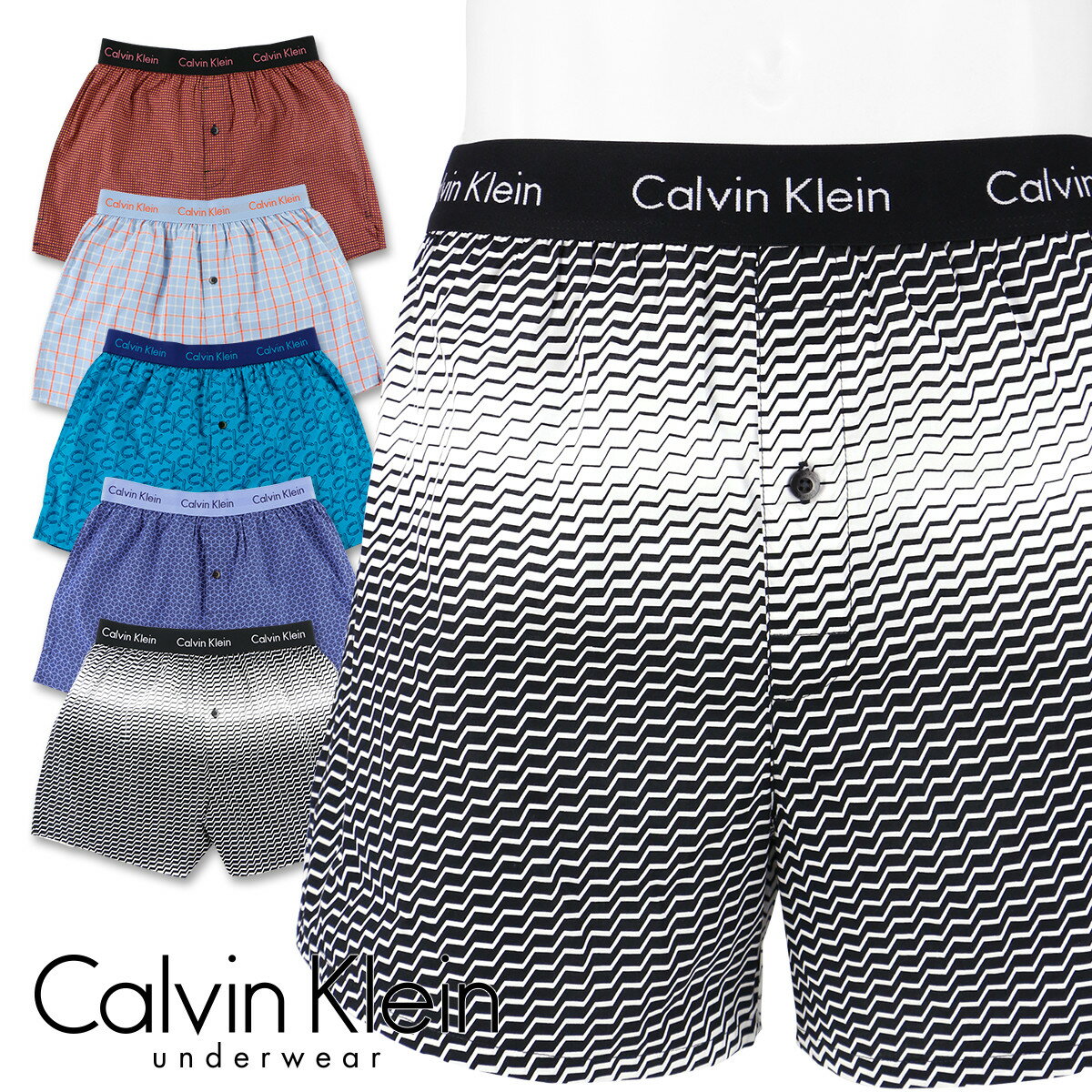 Calvin Klein Woven Slim Fit Boxer  カルバンクライン・ウーブン スリムフィットボクサー・トランクス 