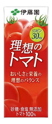 1位　伊藤園 理想のトマト(食塩無添加) 　