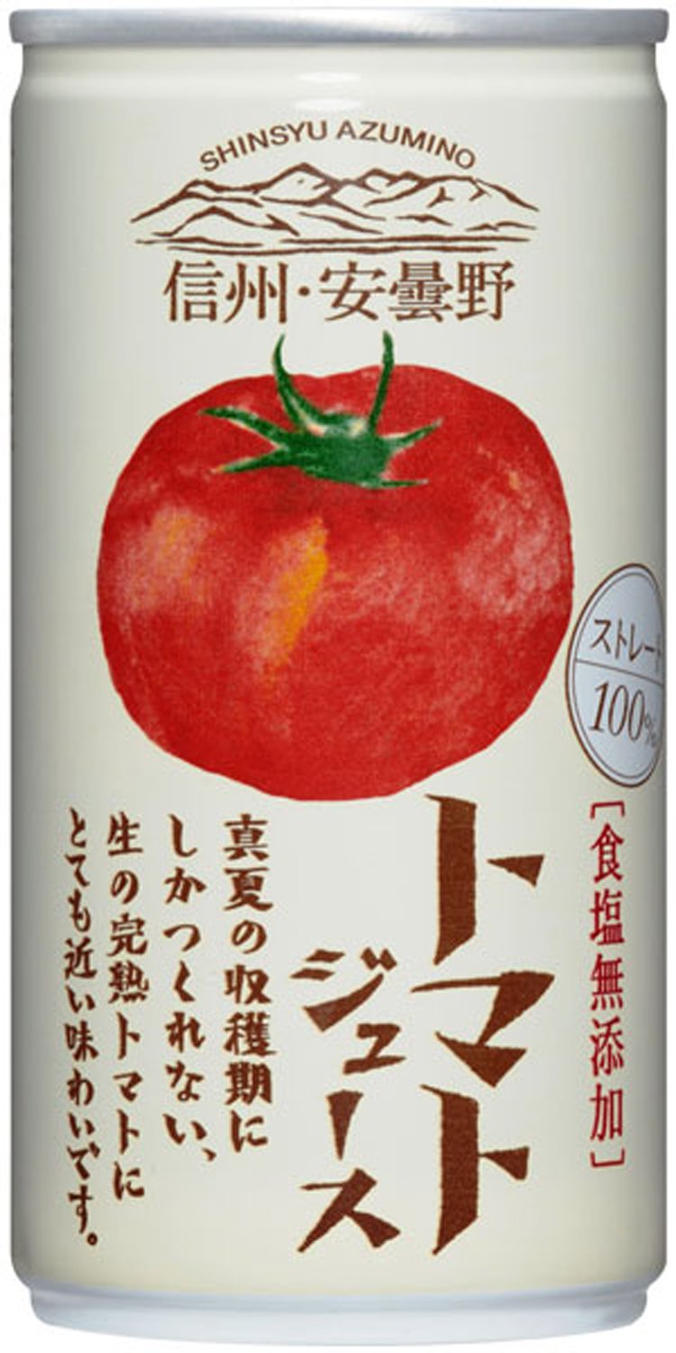 17位　信州 安曇野 トマトジュース (食塩無添加)  