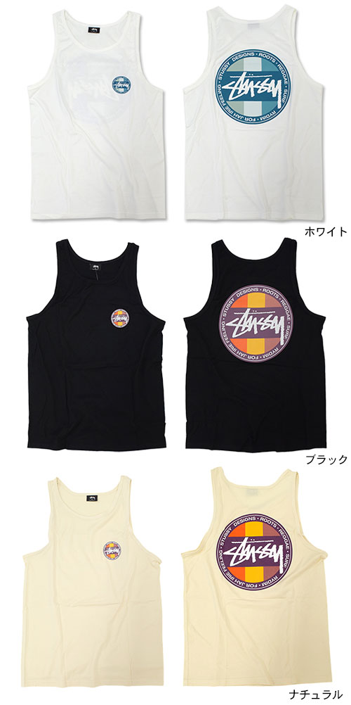 ステューシー STUSSY タンクトップ メンズ Reggae Surf Dot(stussy tank top タンク トップ トップス メンズ