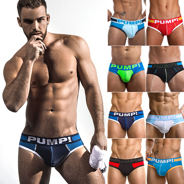 【PUMP パンプ】 ローライズ ブリーフ ローライズブリーフ ビキニブリーフ COTTON STRETCH BRIEF PUMP! Underwear 