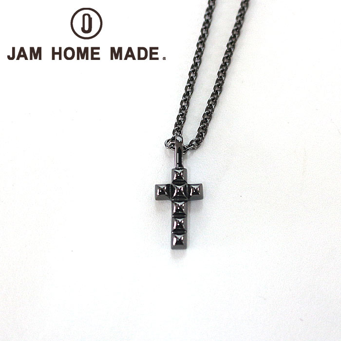 (ジャムホームメイド)JAM HOME MADE ロイヤルスタッズクロスネックレス M メンズ