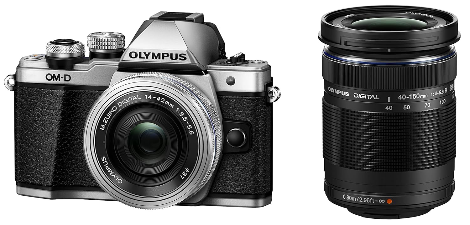 3位：OLYMPUS ミラーレス一眼 OM-D E-M10 MarkII EZダブルズームキット シルバー