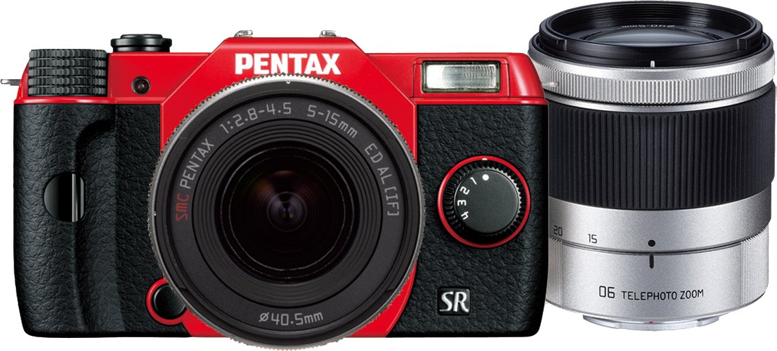 15位：PENTAX デジタルミラーレス一眼 Q10 ダブルズームキット [標準ズーム 02 STANDARD ZOOM ・望遠ズーム 06 TELEPHOTO ZOOM] 