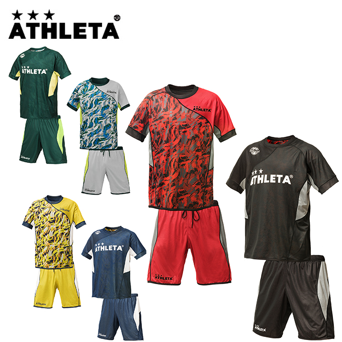 アスレタ ATHLETA サッカーウェア 上下セット メンズ レディース リバーシブル 02297 