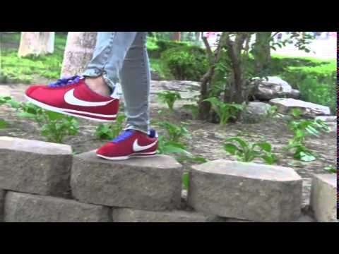 Nike classic cortez nylon.ナイキクラシックコルテッツナイロンスニーカー！ - YouTube