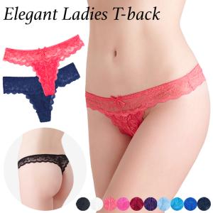 レディース用Tバックの人気おすすめランキング TOP1：累計１万枚突破！レースTバックショーツ　品質大幅アップ！