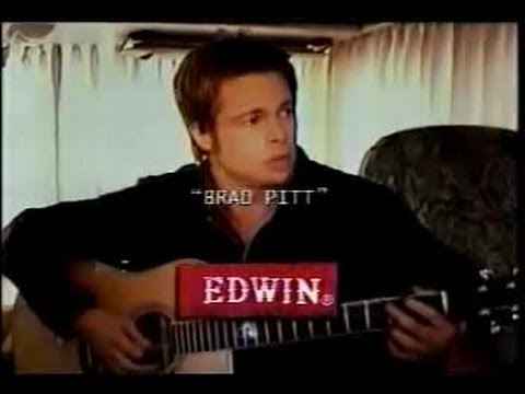 ブラッド・ピット/Brad Pitt EDWIN - YouTube