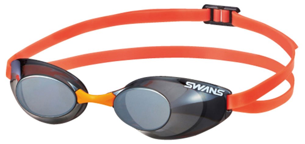 5位：SWANS(スワンズ) 競泳用 スイミング ゴーグル Sniper ノンクッション ミラーレンズ FINA承認モデル SR-10M
