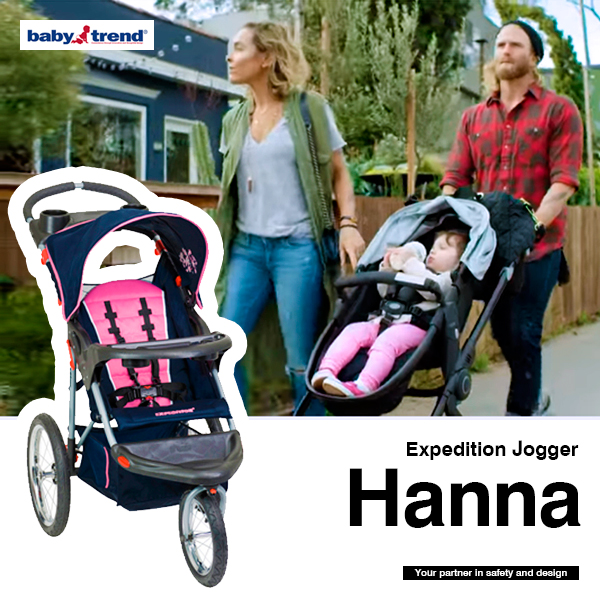 Baby Trend（ ベビートレンド ハンナ ）三輪ベビーカーエクスペディション ジョガー Jogger - Hanna /