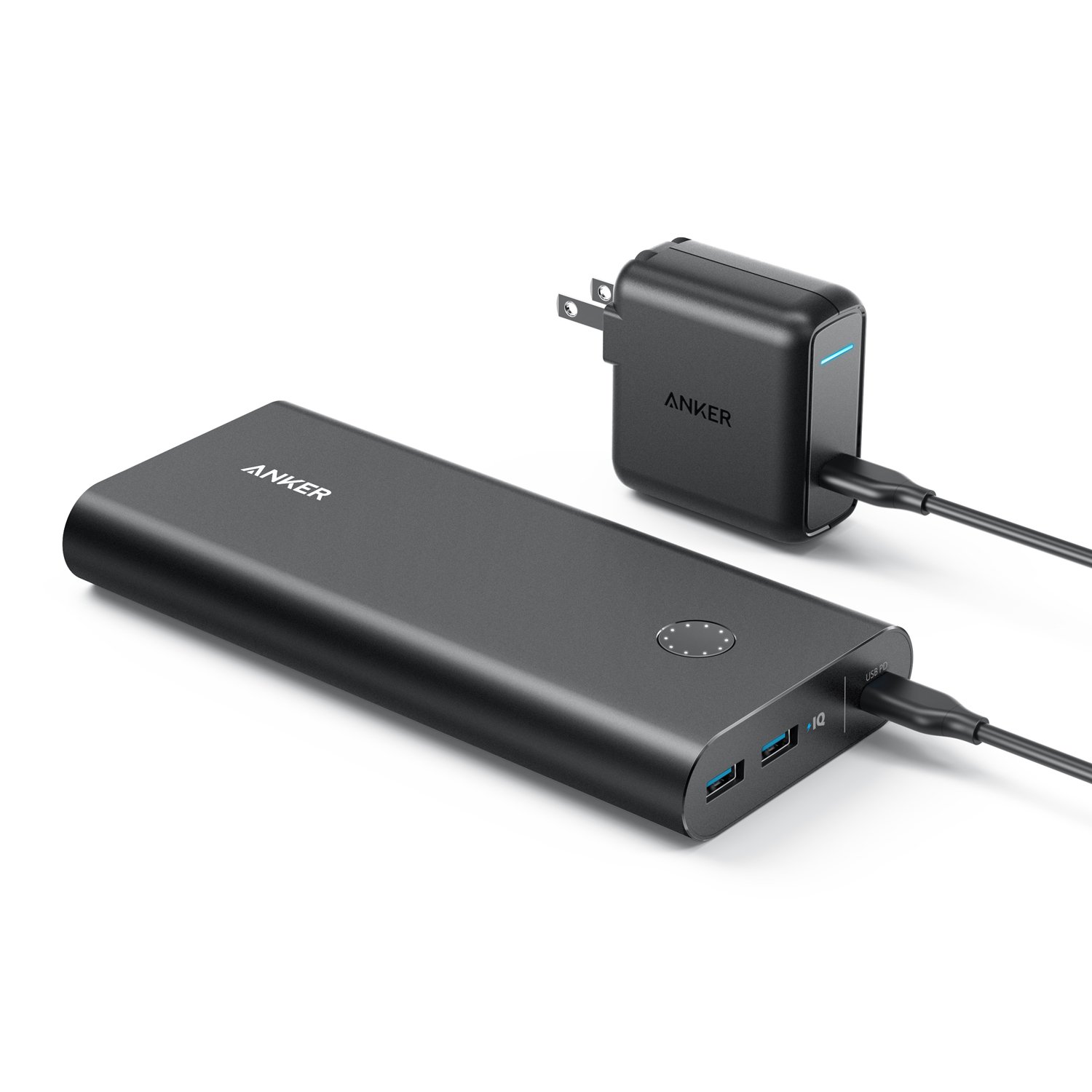 5位：Anker PowerCore+ 26800 PD (Power Delivery対応 26800mAh モバイルバッテリー)【USB-Cポート搭載/USB-C急速充電器付属】