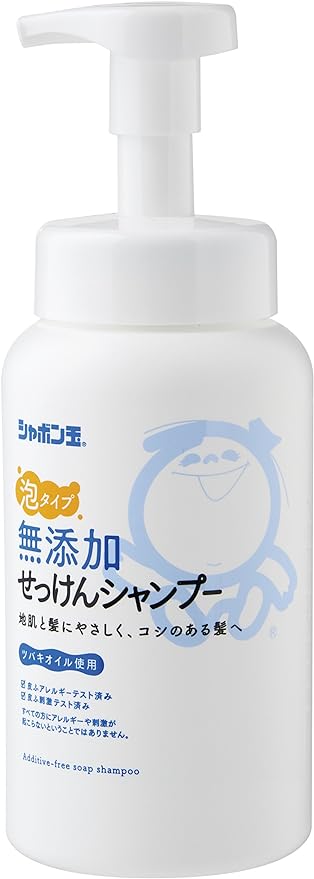 シャボン玉 無添加せっけんシャンプー 泡タイプ