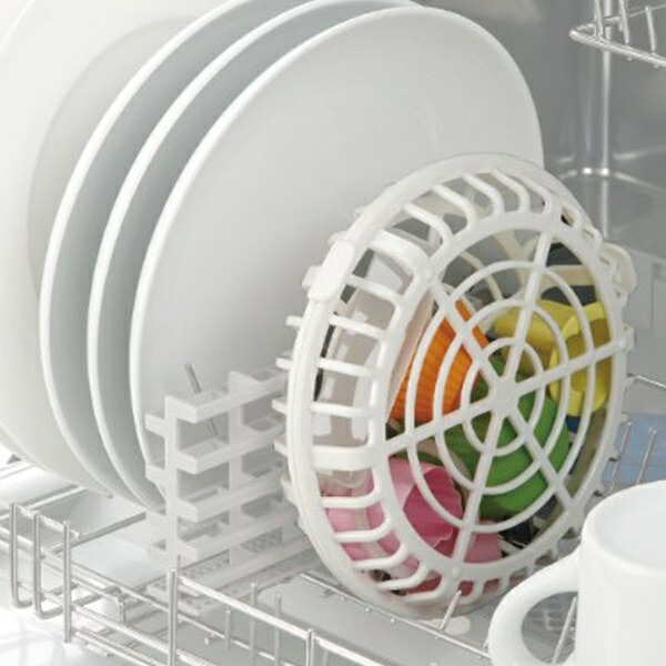 19位　食洗機用小物バスケット　大小セット　便利グッズ （ キッチングッズ 食器洗い）