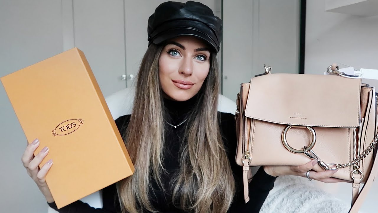 FIRST LUXURY HAUL OF 2018 | BALMAIN, CHLOE, TODS, | Lydia Elise Millen - YouTube