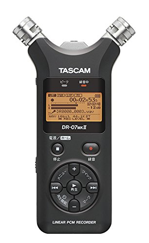 4位：TASCAM リニアPCMレコーダー DR-07MK2-JJ