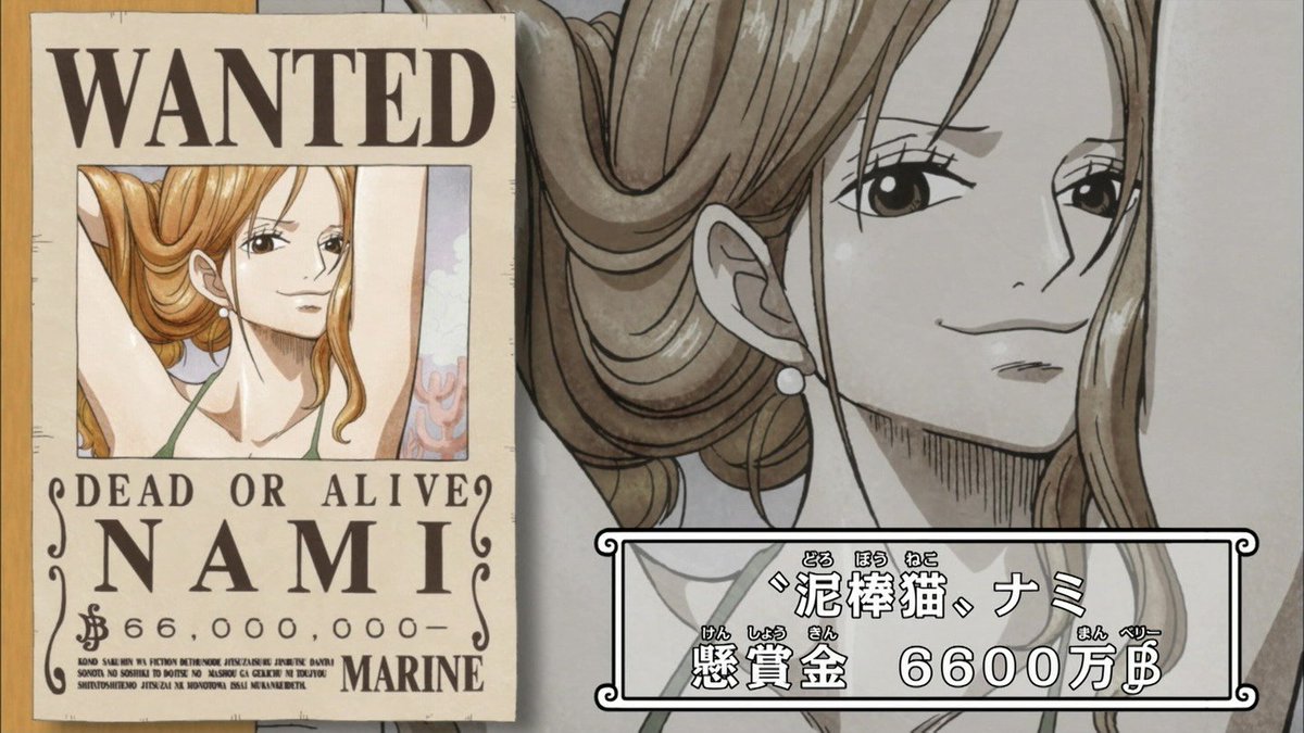 第40位・ナミ＜ONE PIECE＞