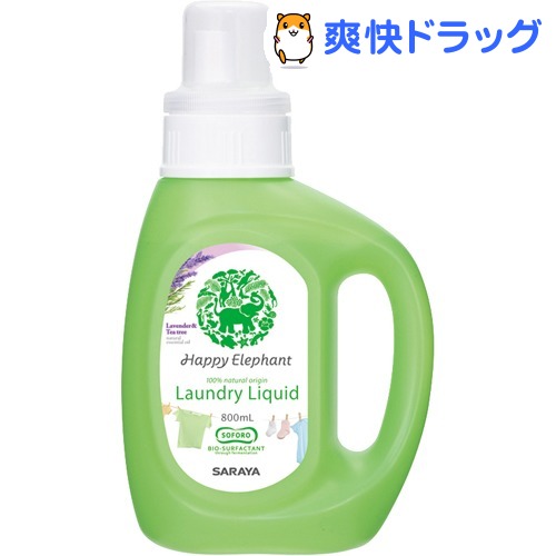 4位　ハッピーエレファント 液体洗たく用洗剤(800mL)