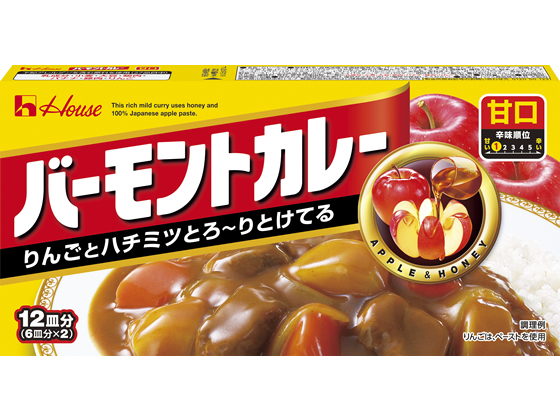 ハウス食品/バーモントカレー 甘口 230g