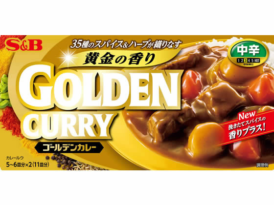 エスビー食品/ゴールデンカレー 中辛