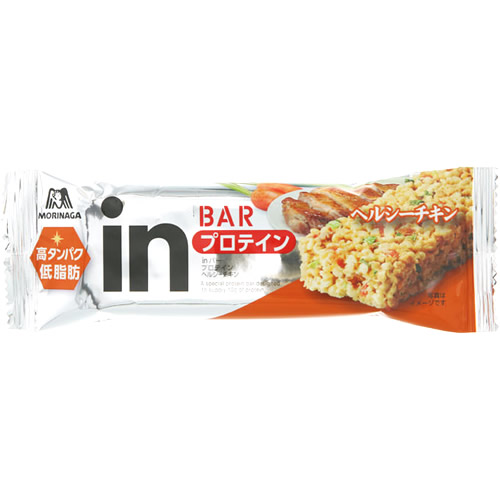 森永製菓 inバープロテイン ヘルシーチキン味 8本セット 