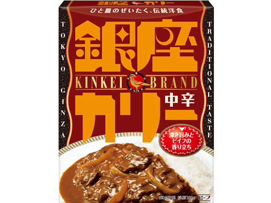 27位　明治/銀座カリー 中辛 180g 