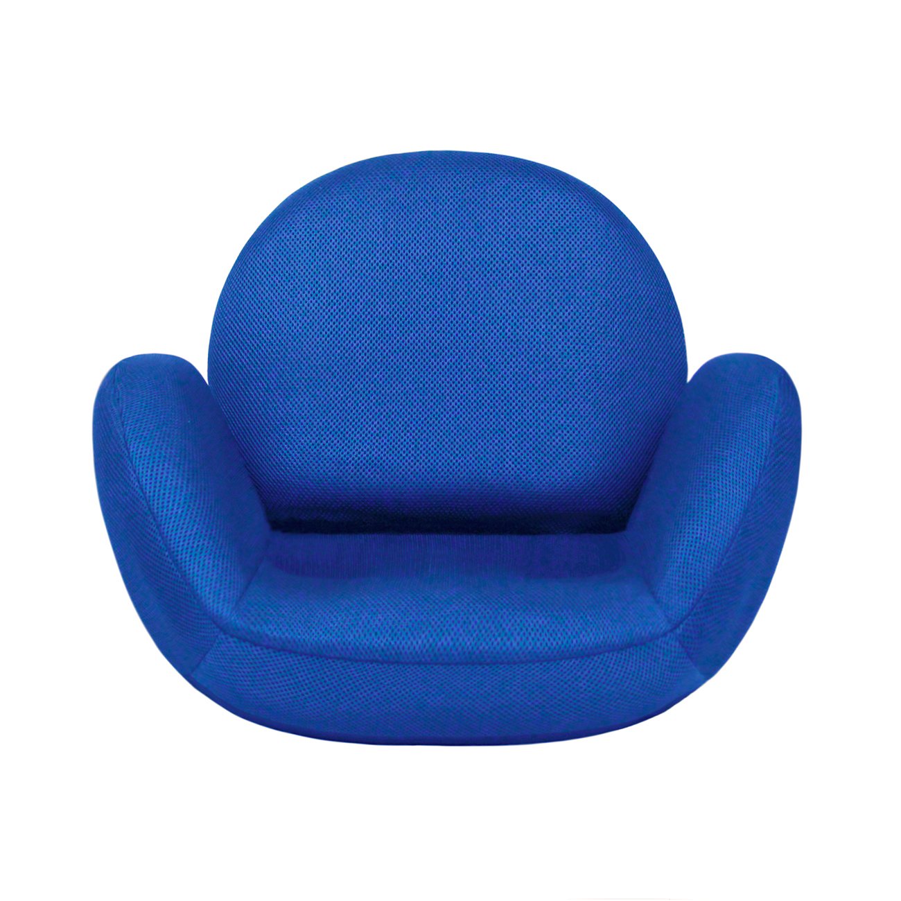 15位：tegopo 座椅子 コンパクト メッシュタイプ 6段階調節リクライニング リクライニングチェアー 腰痛 骨盤 幅55cm＊奥44cm＊高41cｍ TZ001-M1 ブルー色