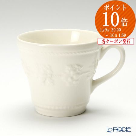5位　ウェッジウッド (Wedgwood) フェスティビティ マグ 300cc(アイボリー)