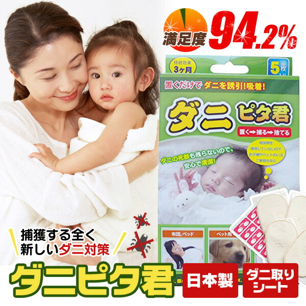 2位：　ダニピタ君（5枚入り）