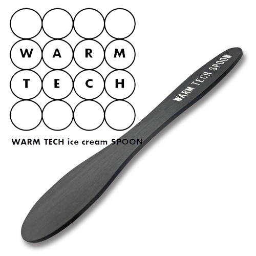 10位　アイスクリームスプーン WARM TECH SPOON ウォームテックスプーン