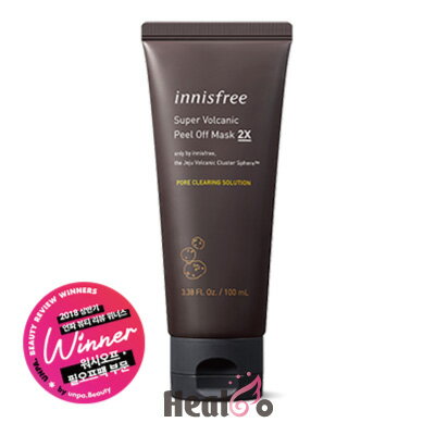 4位：INNISFREEスーパーヴォルカニック ピールオフマスク 2X