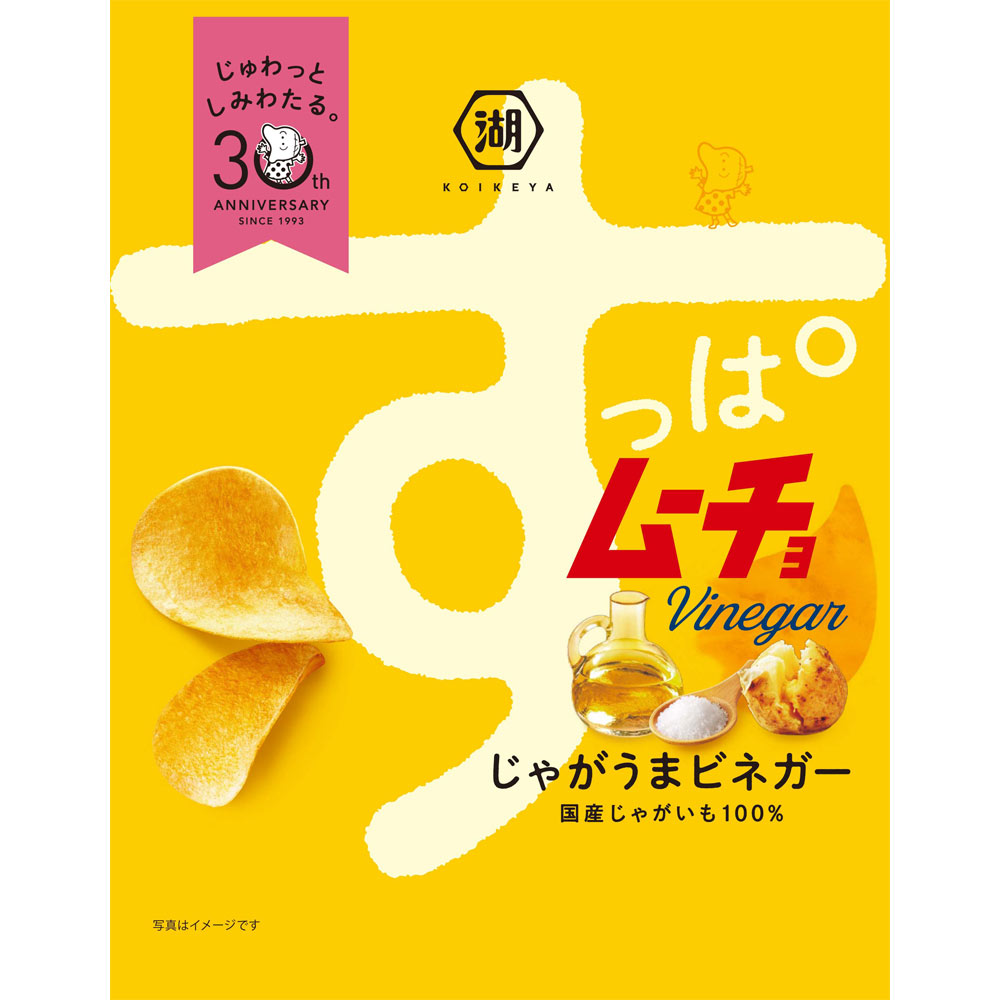 31位　湖池屋 すっぱムーチョチップス さっぱりビネガー味 ５５ｇ×12個